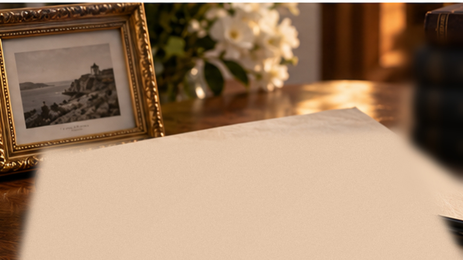 Cross-border succession documents on a professional desk with a family photograph and Lisbon office setting.
